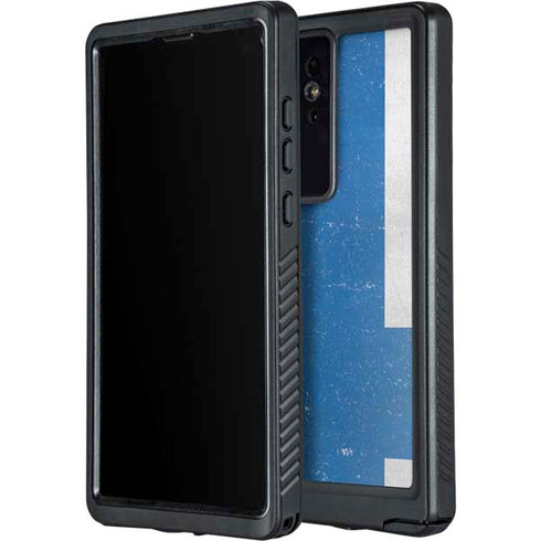 Finland Flag Distressed Galaxy S24 Ultra Waterproof Case